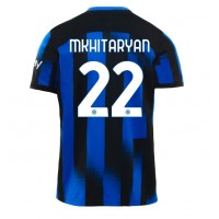 Inter Milan Henrikh Mkhitaryan #22 Fotballklær Hjemmedrakt 2023-24 Kortermet